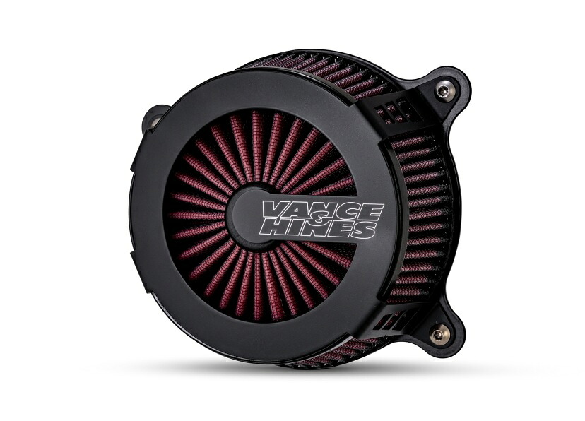 40369 バンス＆ハインズ VanceHines VO2 エアインテイク Cage Fighter ケージファイター ブラック Sportster 91-22