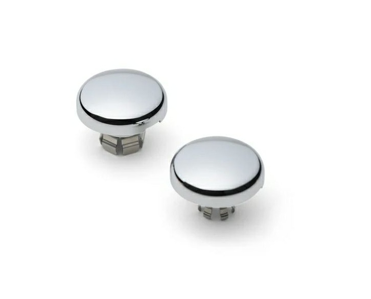 43000315クロームフロントアクスルナットカバー｜アミダトレーディング