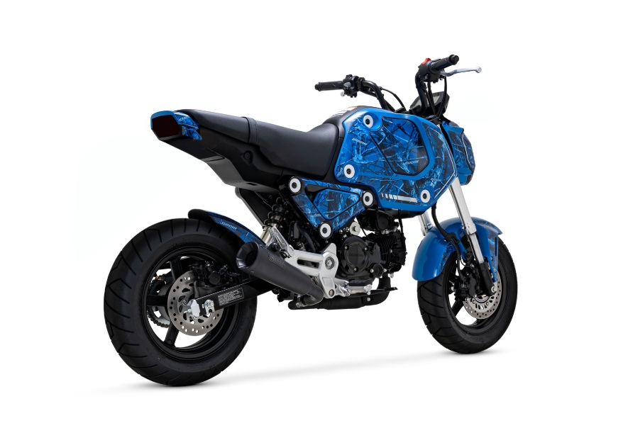48237 バンス＆ハインズ VanceHines Upsweep アップスウィープ スリップオン ブラック マフラー MSX125／GROM 21年以降