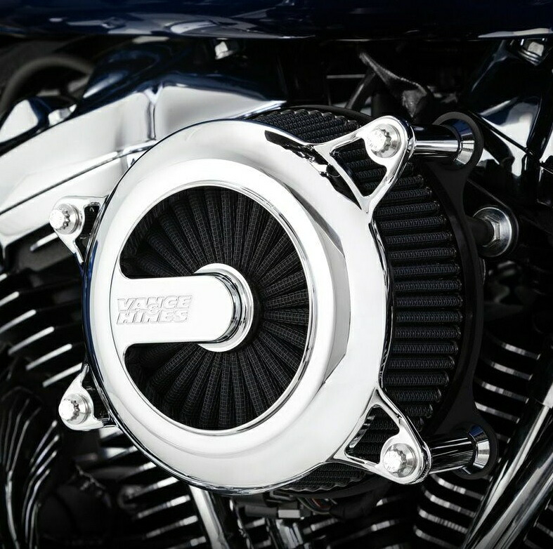 70371バンス＆ハインズVanceHines VO2 エアインテイク Rogue ローグ クローム Sportster 91-22｜アミダトレーディング