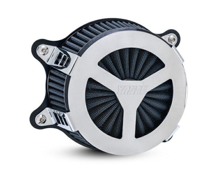 71457 バンス＆ハインズ VanceHines VO2 エアインテイク Radiant III レイディエントスリー クローム Sportster 91-22