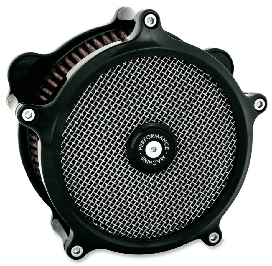 0206-2165-BPerformance MachineMAX HP エアクリーナーキット (ブラック) 2024以降 ツーリング｜アミダトレーディング 59,653円