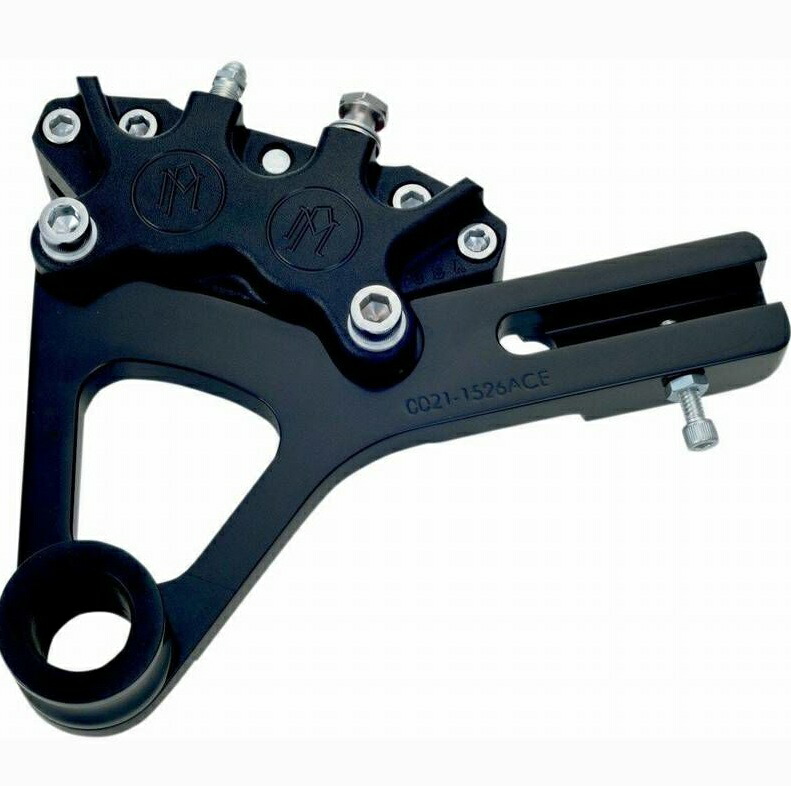 1259-0052-BM Performance Machine 4ピストン リアキャリパー&ブラケット コントラストカット