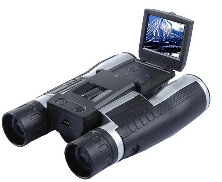 双眼鏡カメラ 12倍 口径 32ｍｍ 高倍率 デジタルカメラ双眼鏡 フルHD1080Pハイビジョン 2.0 LCD 双眼鏡ビデオカメラ コンサート バードウォッチング ライブ ドーム ゴルフ 競輪競馬競艇レース スポーツ観戦など用のカメラ付き録画望遠鏡｜A-Mime 店