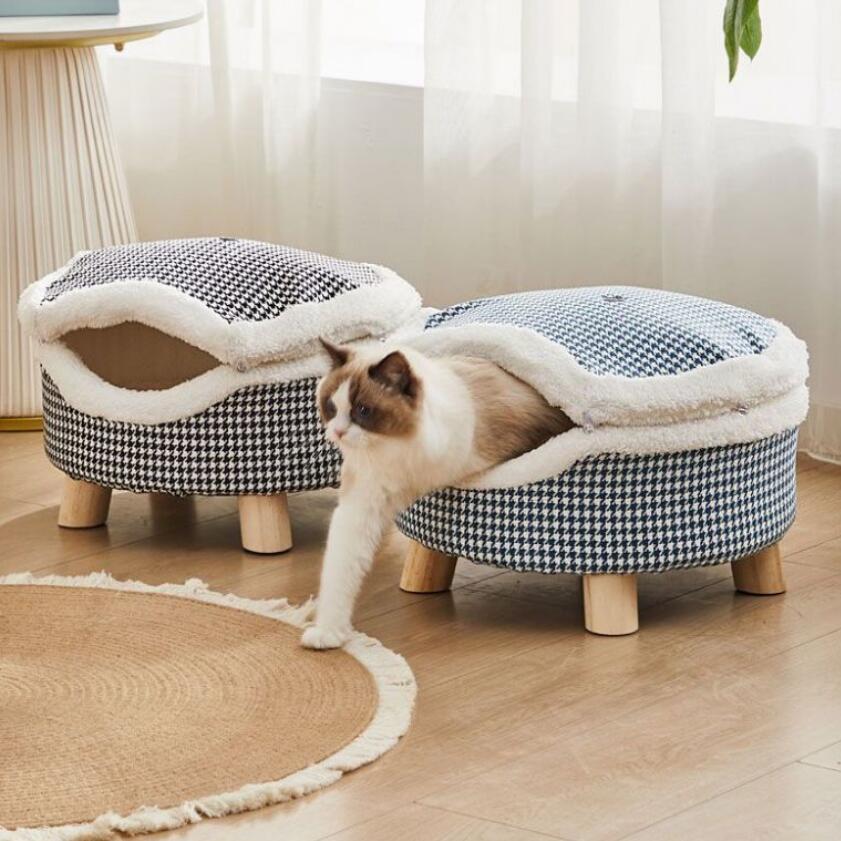 ペットハウス 丸型 ペットベッド 犬ベッド 猫ベッド 無地 犬ハウス ネコベッド クーション 洗える 犬用ベッド 猫用ベッド 猫ハウス クッション 小型 中型 通年 クッション 犬猫寝具 ハウス 寝床 冬 ふわふわ 寝床 滑り止め 送料無料
