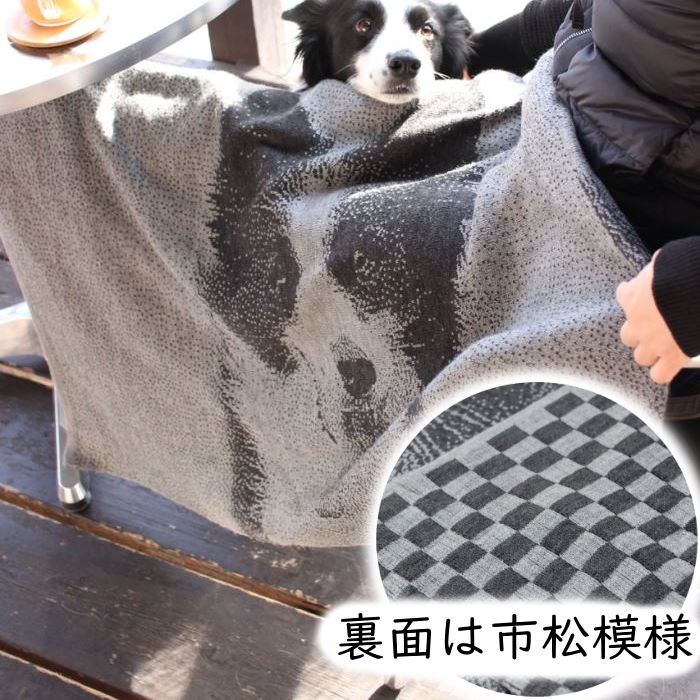 ペット メモリアル 温もり ストール 思い出 ペットロス 虹の橋 愛犬 愛猫 オーダー メイド グッズ 誕生日 プレゼント ペットオーダーメイドグッズ 写真 ペットの写真 ペットグッズ 写真入り 会いたい いつも一緒 冬用ストール 裏面市松模様 Soundtennis Net