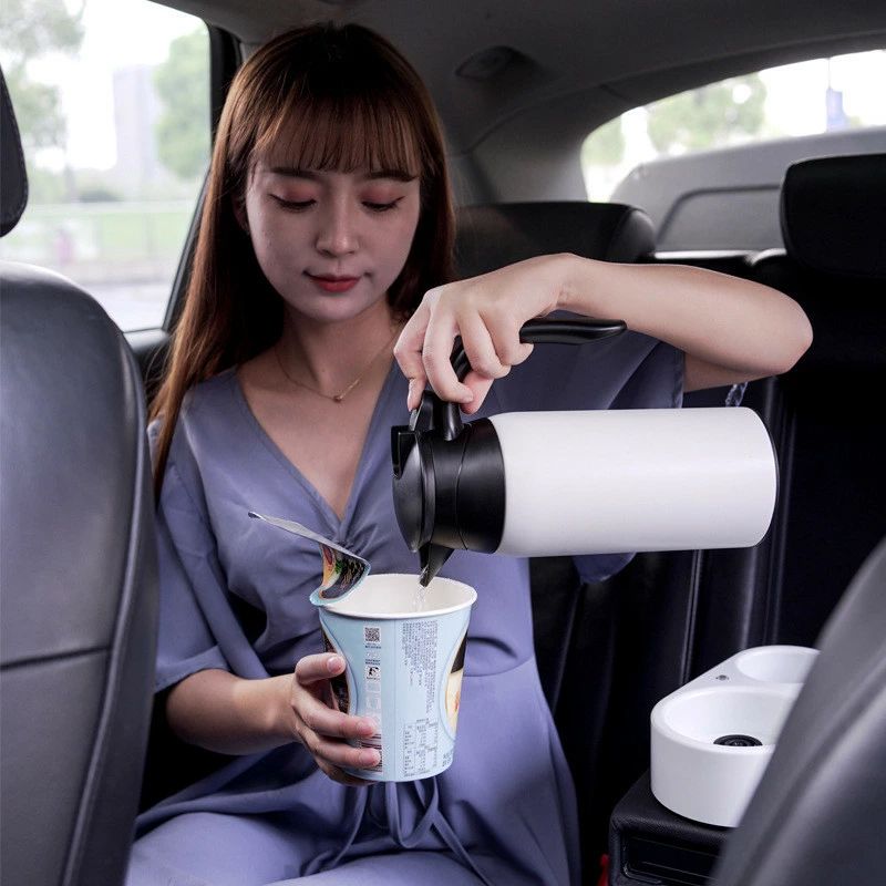 プレゼント 家族 800ml 車載用ケトル 車載 電気ケトル 車用ケトル スマートボルテージ 自動切替 24V 12V