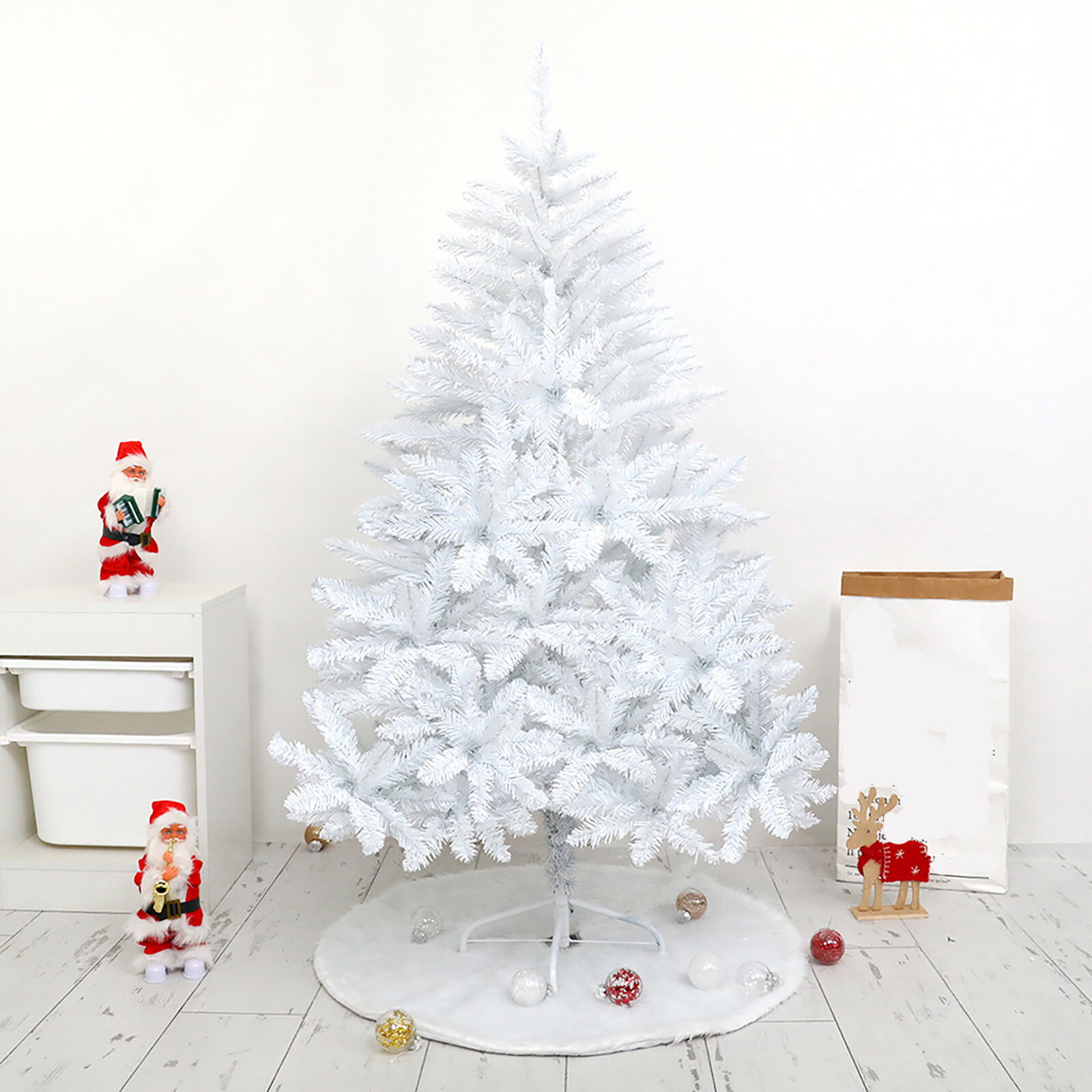 家の装飾、休日のパーティー全体、オフィスの装飾、白のための人工クリスマスツリー