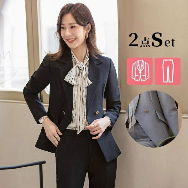 【スーパーセール 1000円OFFクーポンあり】卒業式 服 母 服装 パンツスーツ セレモニースーツ 卒園式 ママ 入学式 スーツ レディース 母親 パンツ 2点セット セットアップ 40代 50代 30代 OL