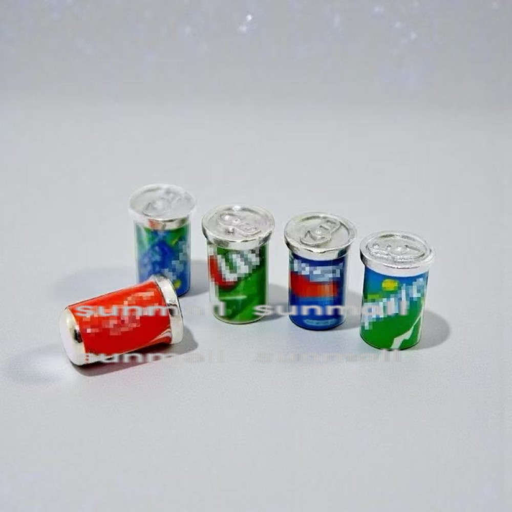 楽天市場】90000132【1セット5点販売】合金製 ミニチュア缶ドリンク 5