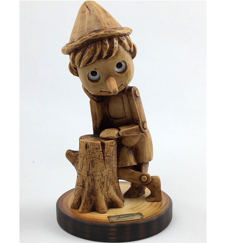 超希少生産終了品⭐︎バルトルッチ bartolucci ピノキオ 木製置物 希少生産終了品⭐︎バルトルッチbartolucciピノキオの木製振り子