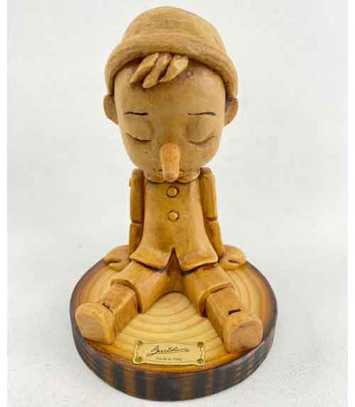 超希少生産終了品⭐︎バルトルッチ bartolucci ピノキオ 木製置物 超希少生産終了品⭐︎バルトルッチ bartolucci ピノキオ 木製