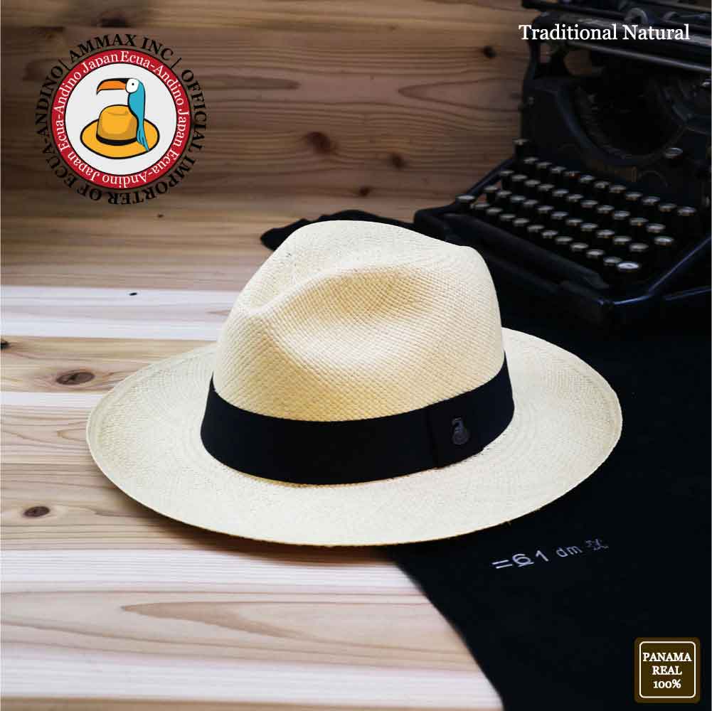 【夏物】Ecua-Andino HATS 麦わら帽子 カンカン帽 中折れ帽 夏 EDHAT 麦わら カンカン帽 日本製 ストローハット 麦わら帽子