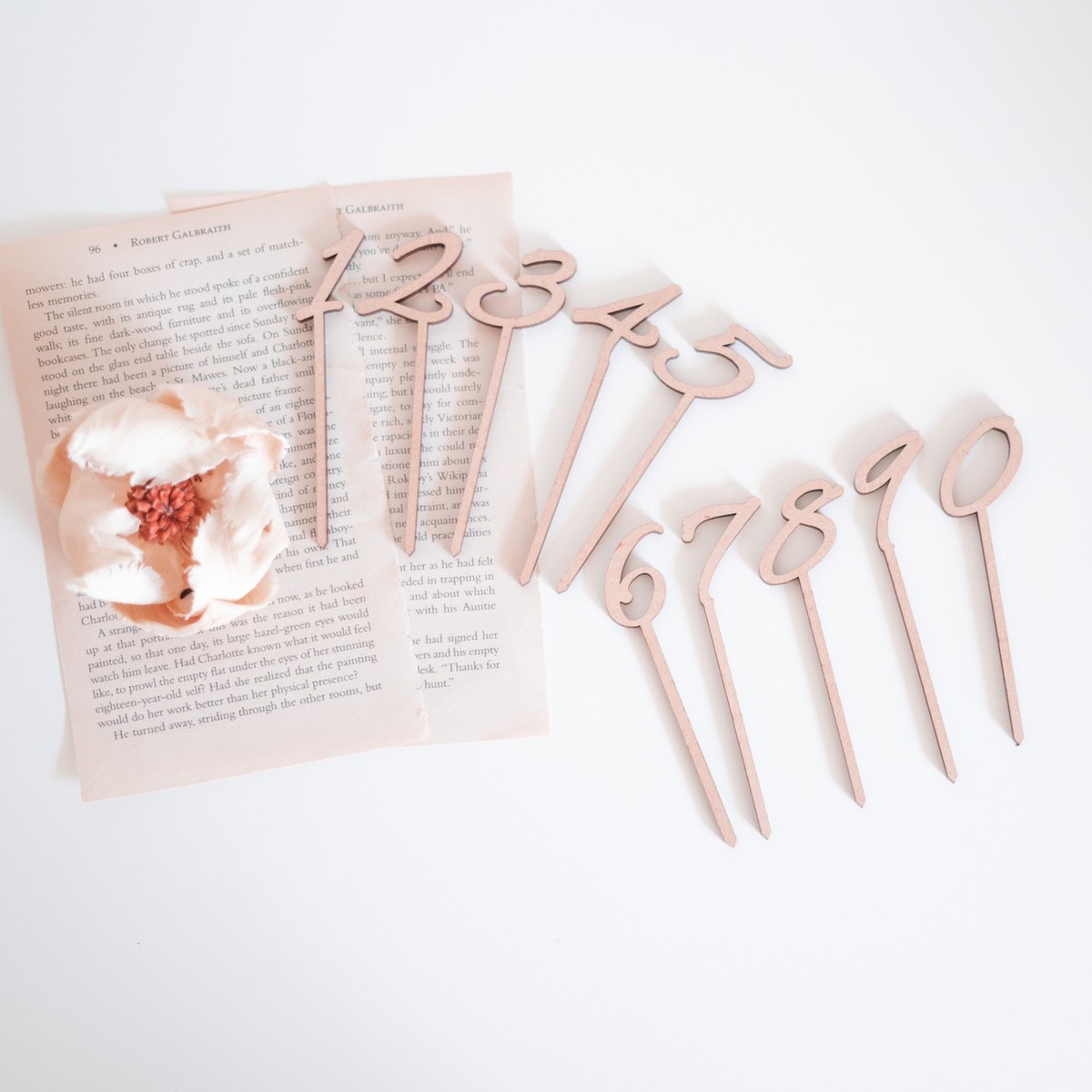 木製 10本セット ケーキ トッパー 数字 セット スマッシュ クレイ One 誕生日 1歳 飾り 日本限定 一歳 ファースト バースデー フォト ウッド グッズ ナチュラル Numberset S 二歳 ダミー 三歳 カリグラフィ Wood Cake お祝い 3歳 パーティー デコレーション アイテム