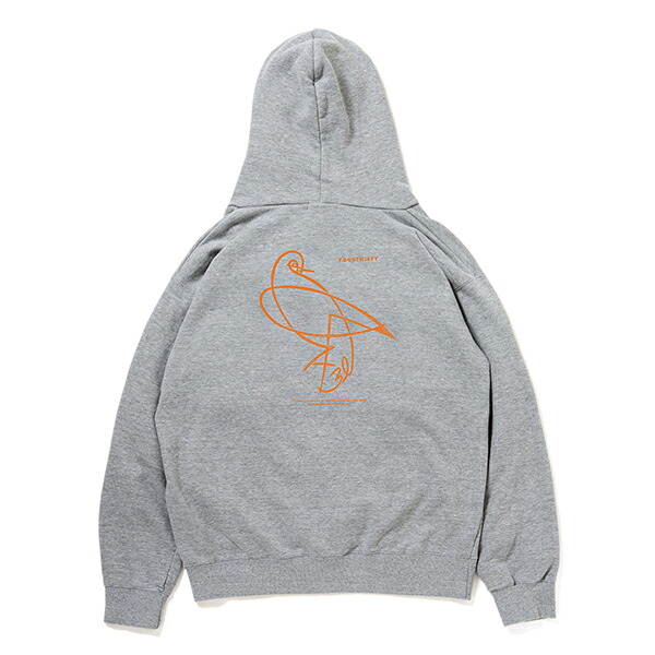 430 FOURTHIRTY フォーサーティー NF &ldquo;THE TRAVELING BIRD&rdquo; P/O PARKA［トラベリング バード プルオーバー］｜AMnine