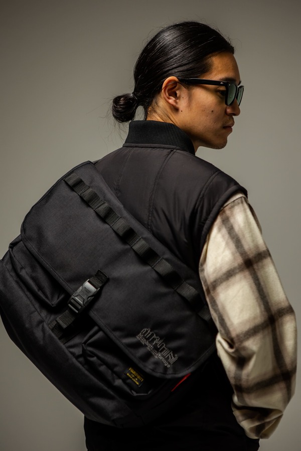 MF MESSENGER BAG L [マンハッタンポーテージ フォーサーティー メッセンジャーバッグ]｜AMnine
