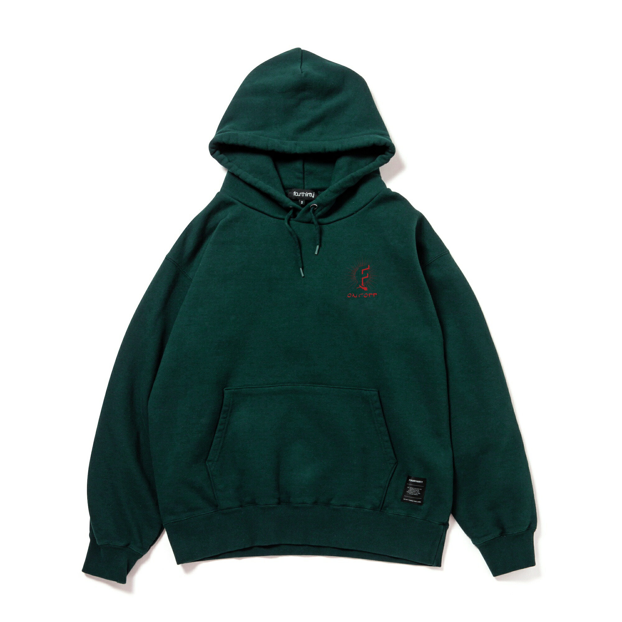 430 FOURTHIRTY フォーサーティー STONE MONUMENT” P/O PARKA [タンメンフォーサーティー 石ころ 山岳 ティーシャツ パーカー]