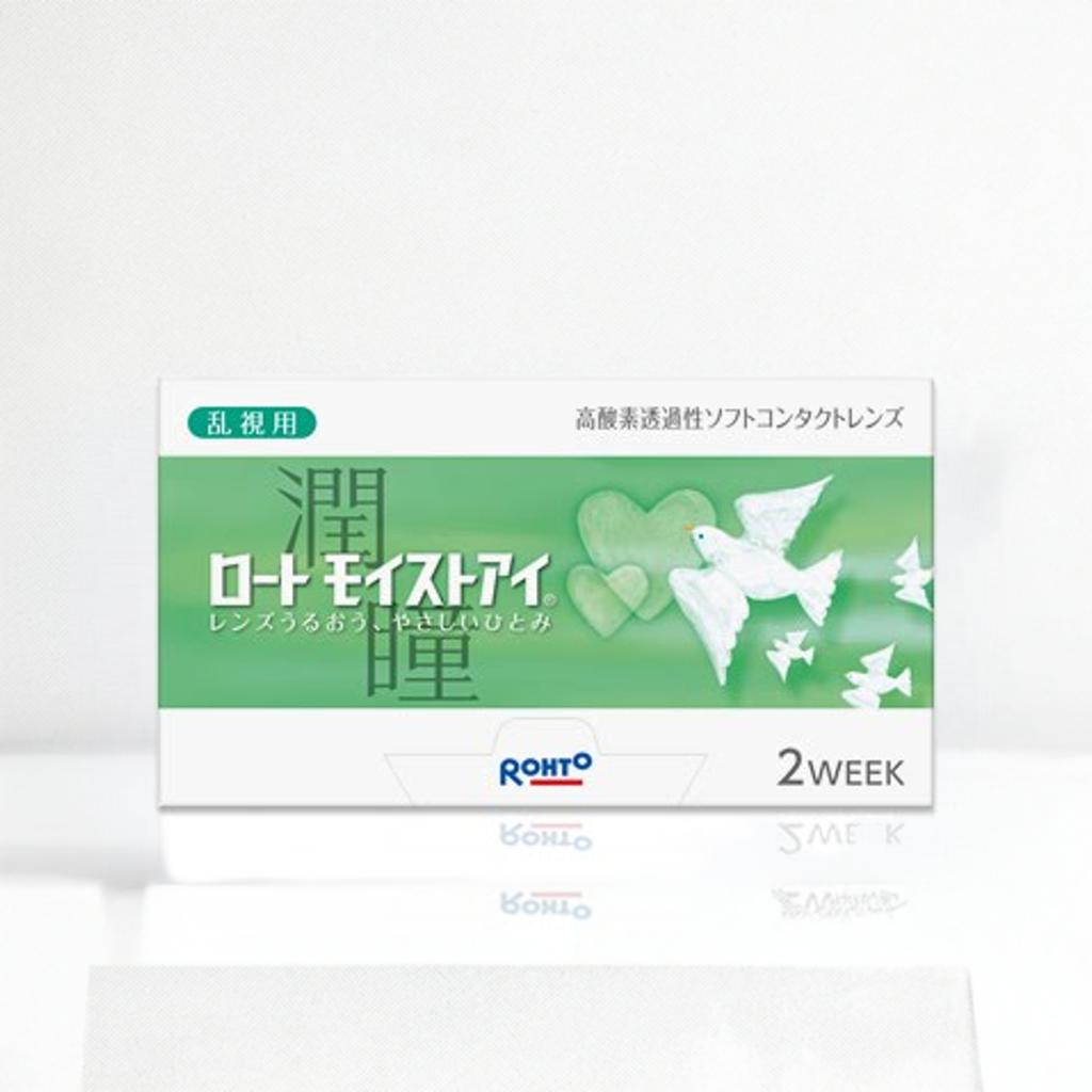 【貨物輸送無料】ロート モイストアイ乱視用 2ＷＥＥＫ 4箱仕掛ける(1箱6枚入り口・入口)両眼約6カ月