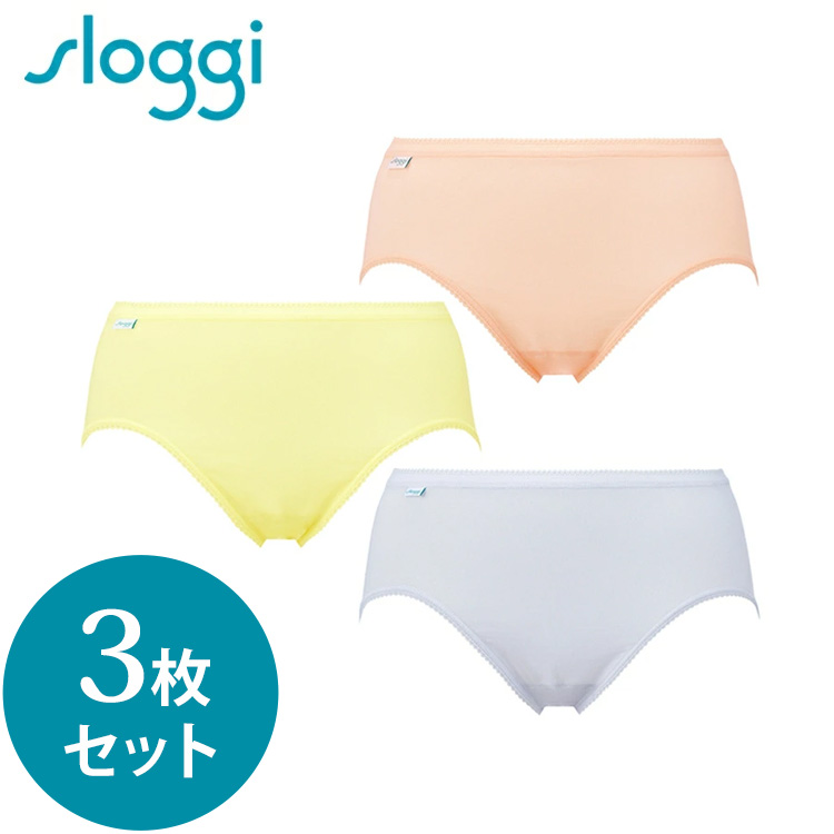 楽天市場 ポイント10倍 トリンプ スロギー コットン ジャストウエスト 3パック 綿 ショーツ3枚セット Sloggi Cotton Jw 3p トリンプ公式ストア 楽天市場店