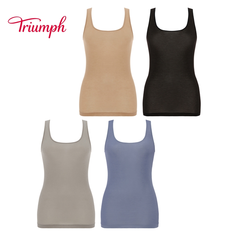 カットオフキュプラタンクトップ　ホワイト 楽天市場】☆セール41％OFF☆[トリンプ]薄くて軽い インナー5250