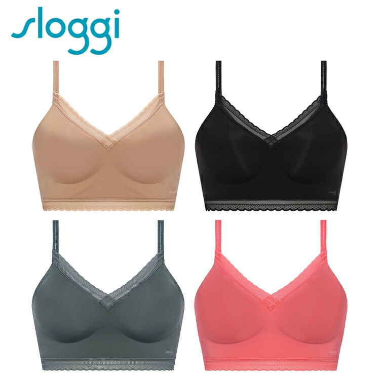 ★セール16％OFF★[トリンプ]スロギー ボディアダプト ツイスト ブラレット【M,Lサイズ】sloggi BA Twist Bralette JX  ノンワイヤーブラ | トリンプ公式ストア 楽天市場店