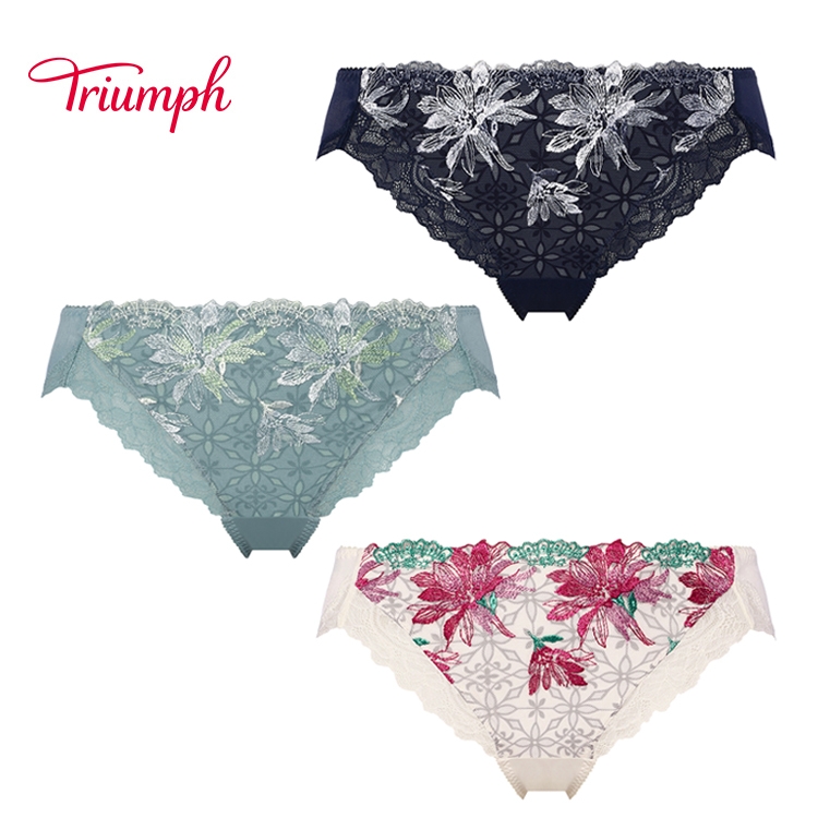 値下げ＊レッドレーベル バイ トリンプ　ブラジャー&レギュラーショーツ2枚 10221410_oki600.jpg