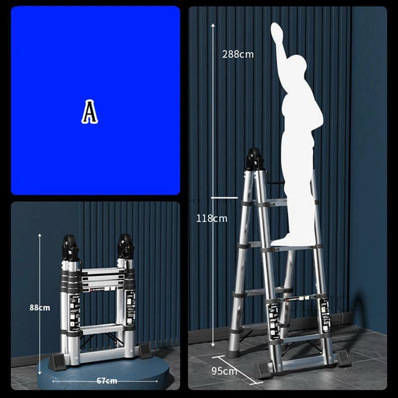 はしご 伸縮 伸縮はしご 脚立 折りたたみ 伸縮はしご 折畳 高品質 機能性 便利 アルミはしご アルミ ハシゴ 梯子 足場 踏み台 踏台 スーパーラダー 安全ロック付き 掃除 雪おろし ガーデニング 洗車 掃除 高所作業 収納便利 安定 頑丈 日常使用|amosroom