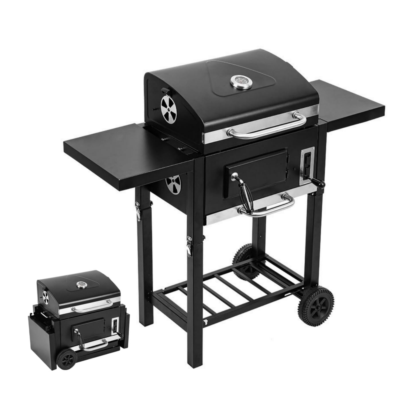 楽天市場】鍵主工業の炭火バーベキューコンロ 特大 6〜12人用 金網付き