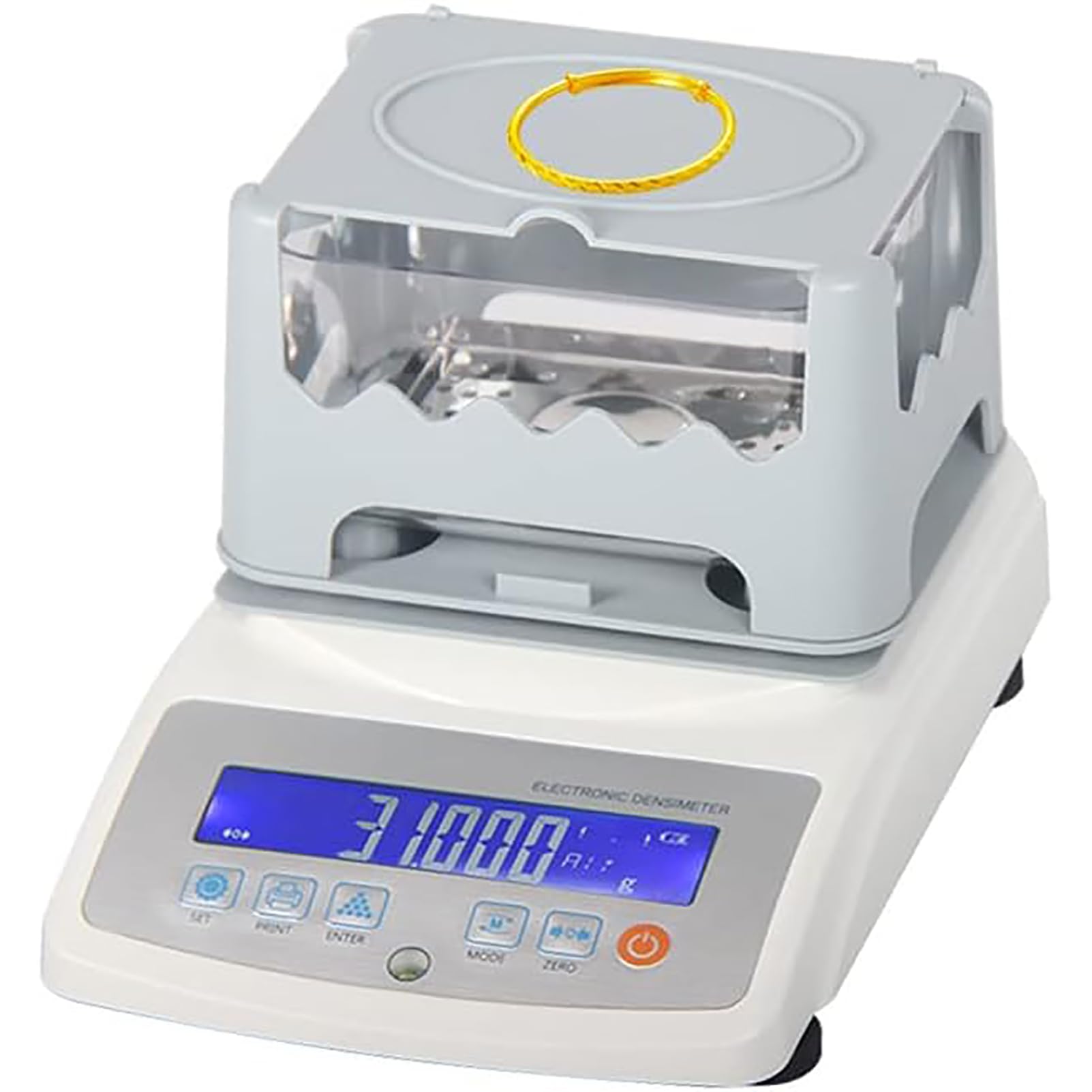 ゴールド密度計 300g/0.01g 純度計 貴金属プラチナ密度計 ゴールド K シルバープラチナテスター 貴金属リサイクル用