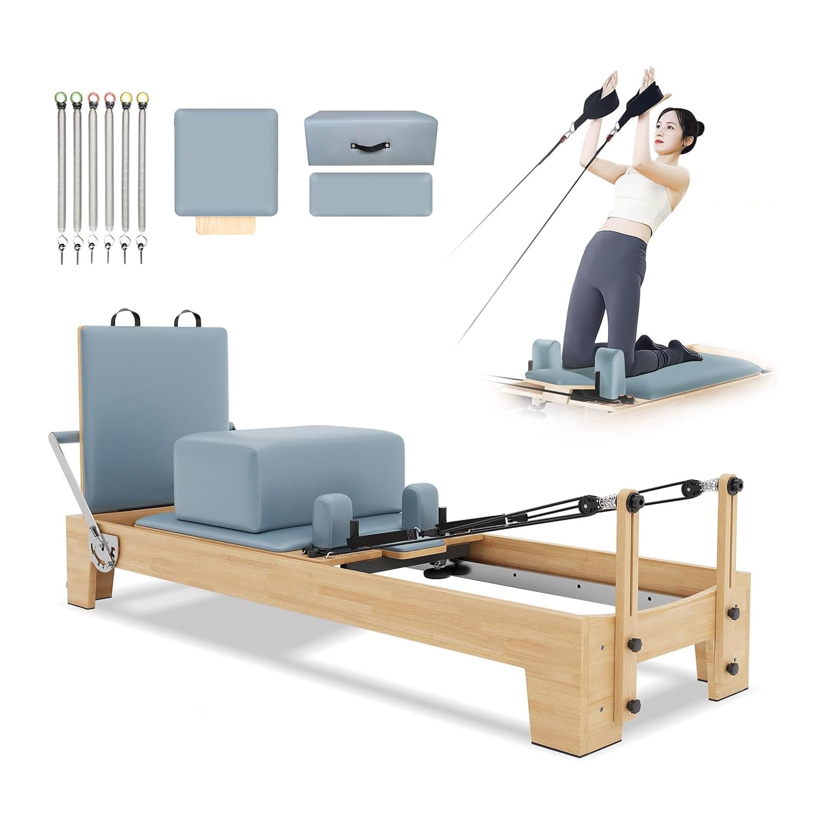 K.S ☆☆☆ ピラティスリフォーマー　pilates 折りたたみ 楽天市場】ピラティスリフォームー 折りたたみ ボックス付き pilates