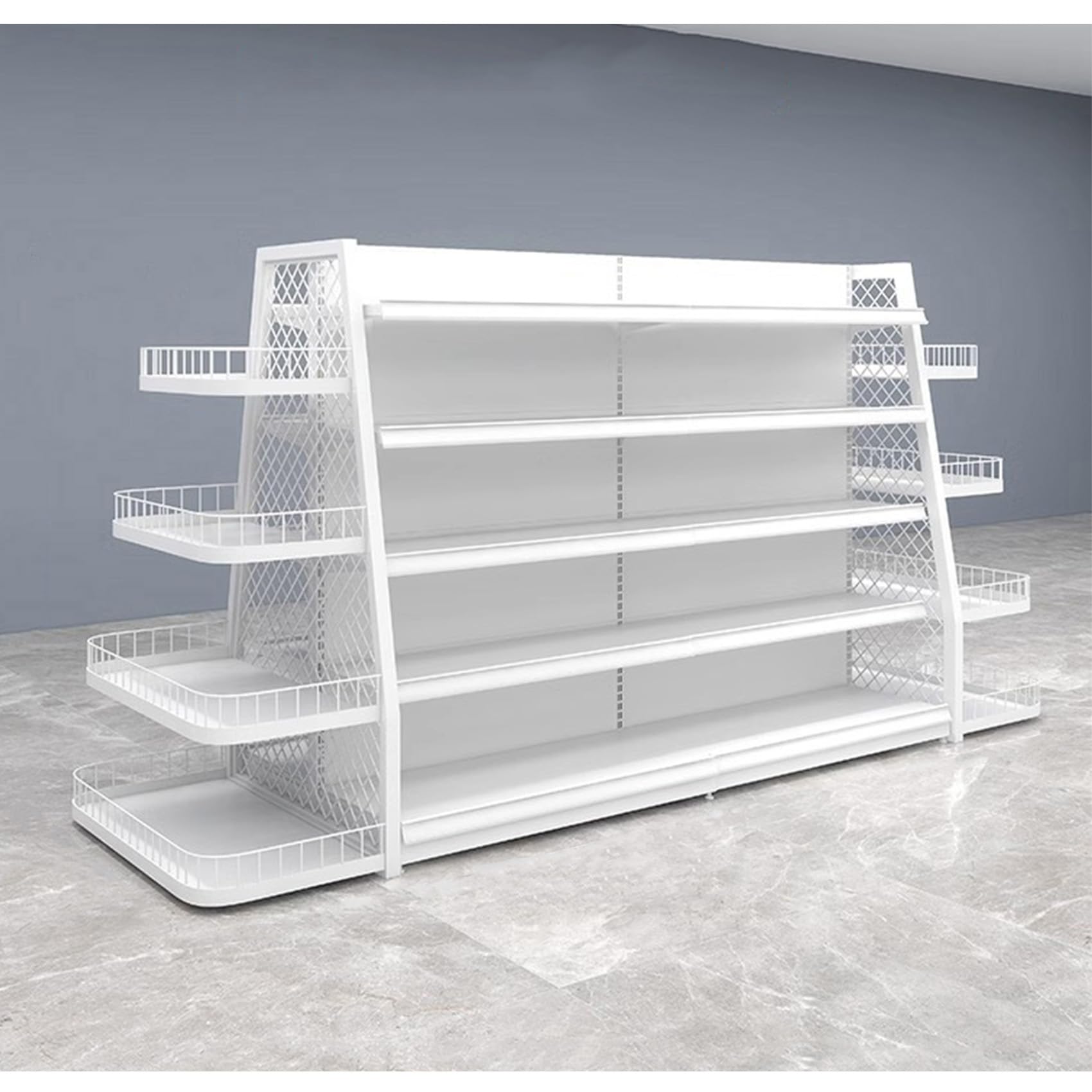 楽天市場】スーパーの棚 小売 陳列棚 コンビニ 販売 商品棚 大容量