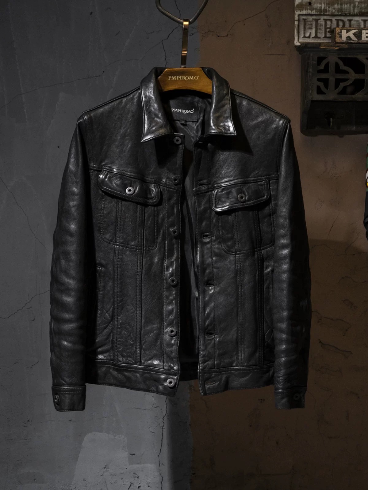 ライダースジャケット vintage 羊革 秋冬 雅びやか メンズ本革 革ジャン Ｓ～2XL