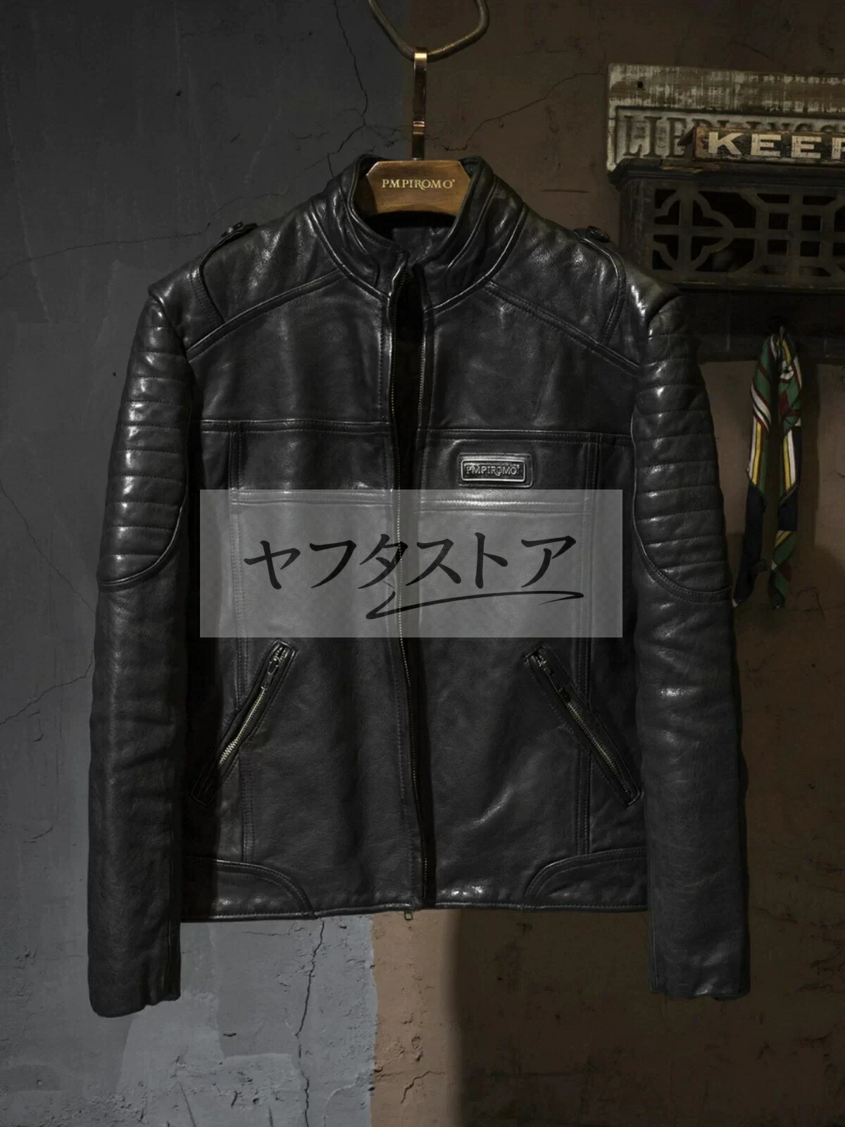ライダースジャケット レトロ 格好良い 牛革 上品 メンズファッションジャケット vintage 本革 革ジャン M~3XL
