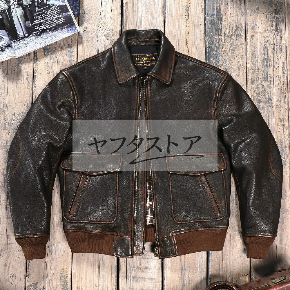 メンズジャケット 高級羊革 本革 革ジャン ライダース レザージャケット M～5XL