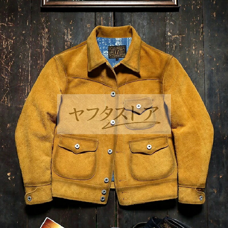 秋冬 アメリカンレトロ ジャケット 牛革 本革 革ジャン S~4XL 23,210円