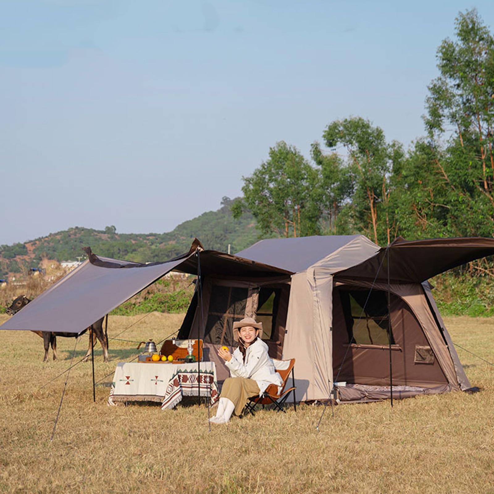 キャノピーテント 4-6人用 キャンプ 【公式通販】