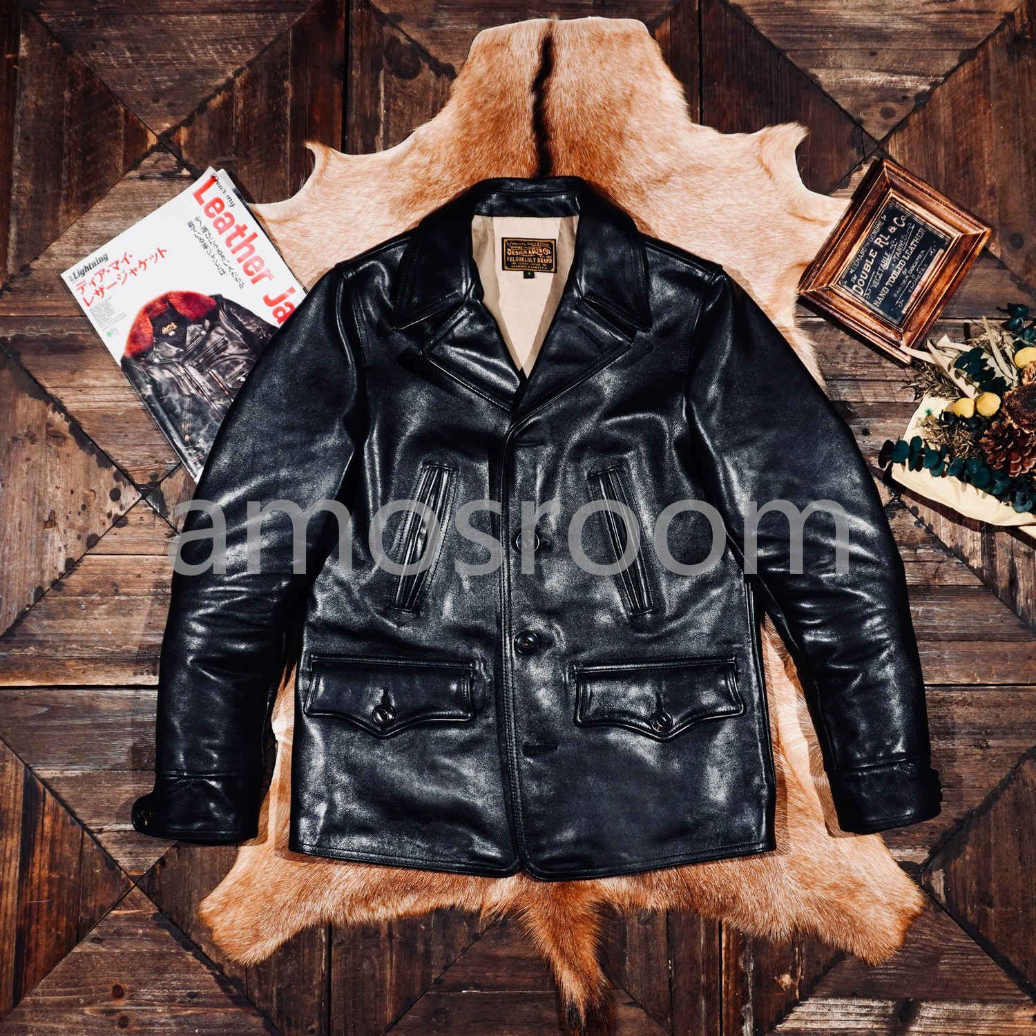 秋冬 上品 本革 馬革 レザージャケット 上品 ライダースジャケット vintageメンズファッション 格好良い 本革コート S～4XL