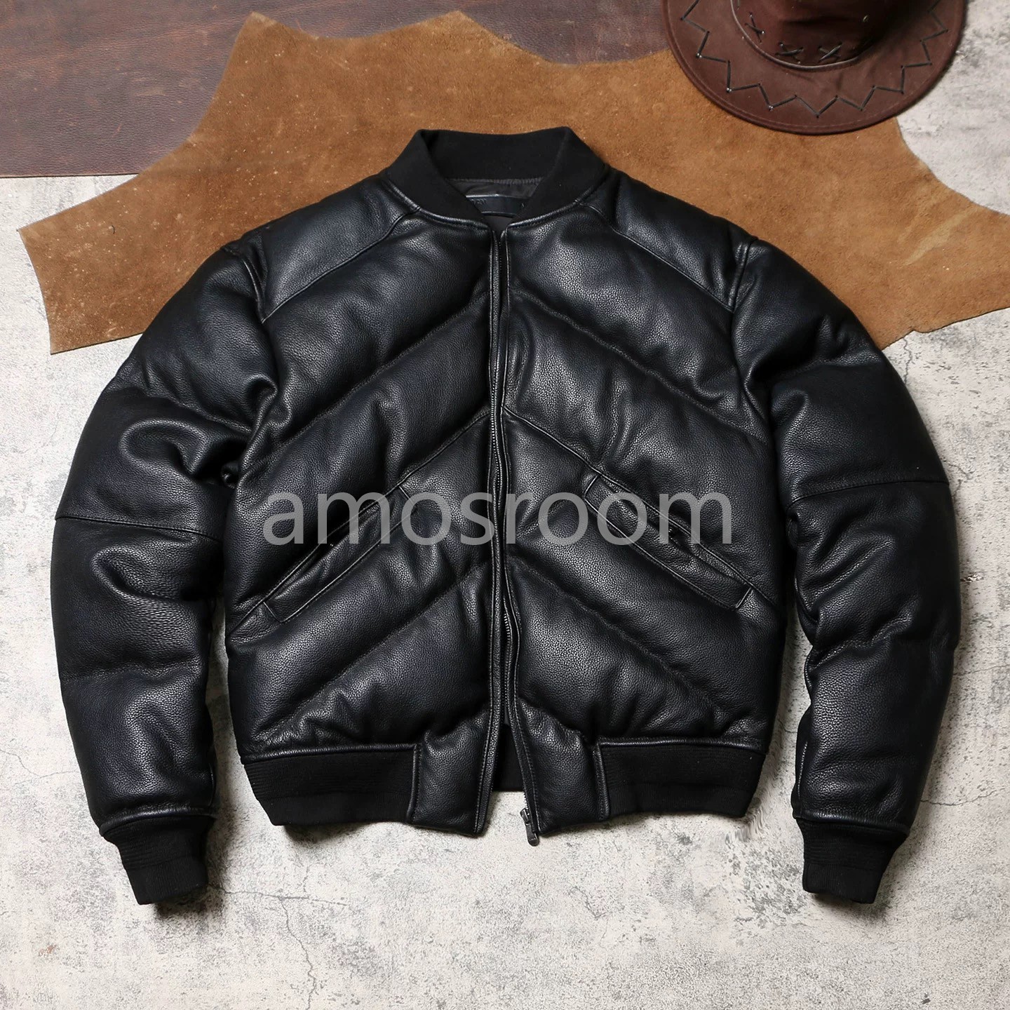 秋冬新品 牛皮 防寒 防風 落ち込む上衣 御前上等 本革メンズ流行り物  生あたたかい 落ち込む上衣 S～4XL