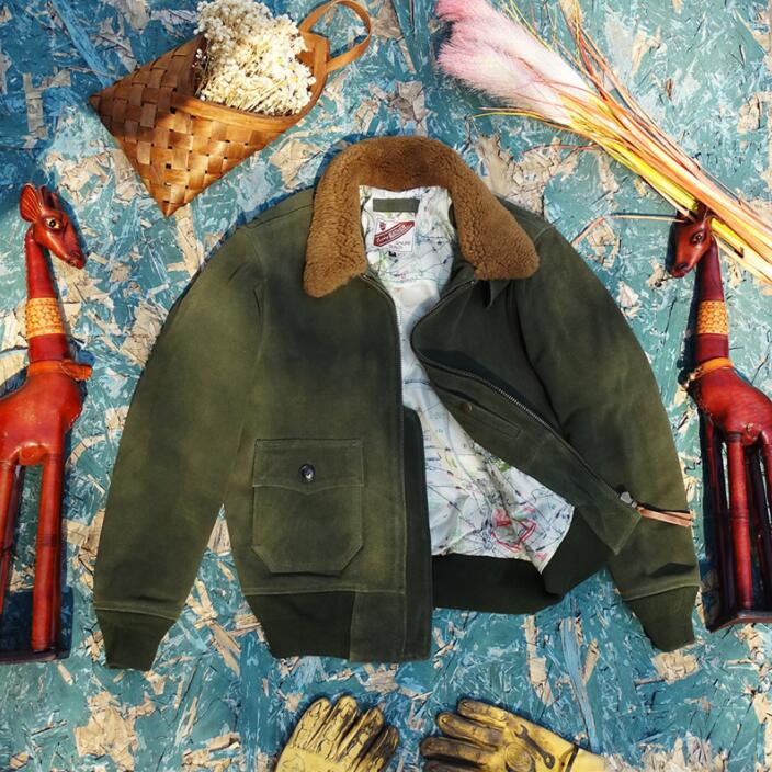 グリーンスエードジャケット imgrc0175559464.jpg