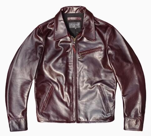 秋冬 新品 1930s 牛皮 レトロ 本革 ライダースジャケット 革ジャン 自動二輪車上衣 Ｓ～5XL