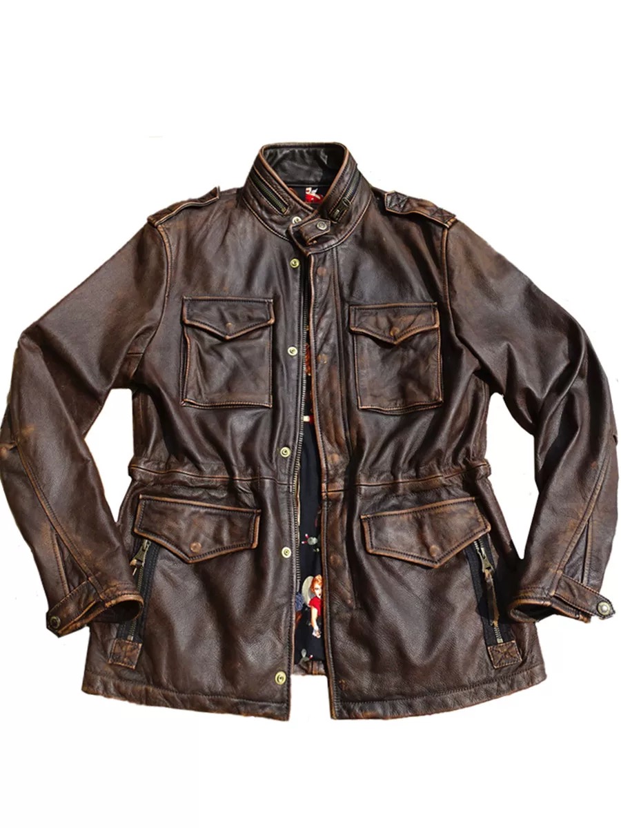 秋冬 新品　レザージャケット フード付き 本革 牛革 　ライダースジャケット 革ジャン Ｓ～5XL