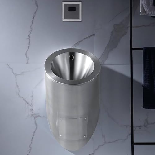 ステンレス製壁掛け小便器、男性用トイレ用小便器、家庭用トイレ用センサー付き男性用業務用洗浄小便器 - ショッピングモール、刑務所用