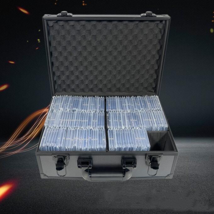 送料無料　PSA BGS 収納可能 トレカ ケース 収納 マグネットローダー PSA BSG 対応 アタッシュケース 遊戯王 ボックストレカ ケース 大容量 収納 トレカケースカードケース 収納ケース 保管 PSAケース