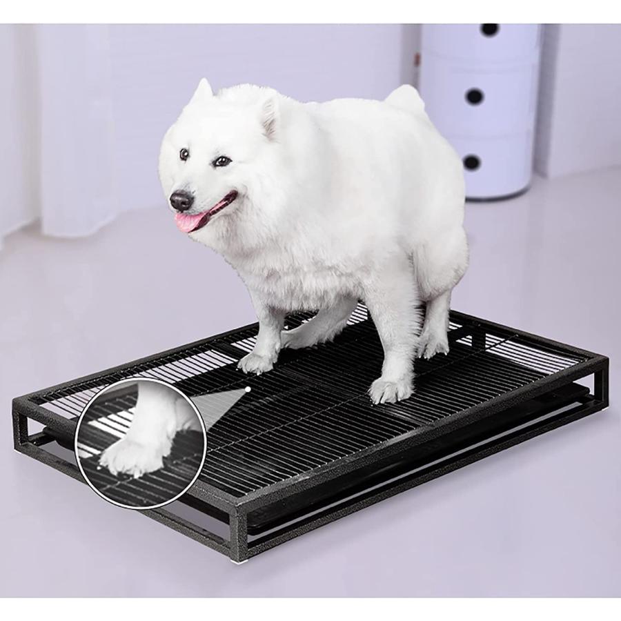 ペット トイレ 犬 トイレ トレー 大型 犬用トイレ 猫 トイレ 犬 トイレトレー トイレシート 犬 ワイド 犬 トイレシート 2層デザイン ペ｜amosroom