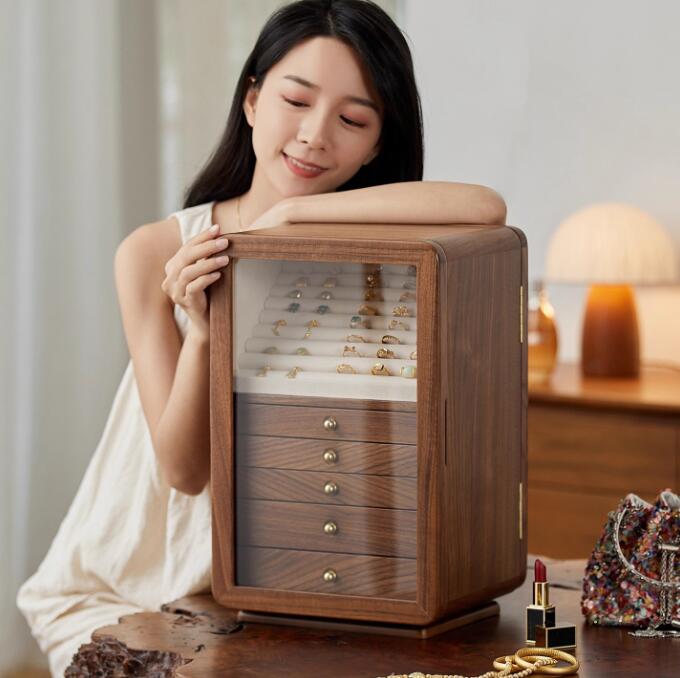 アクセサリーケース ジュエリーボックス 木製 アンティーク風 ジュエリーケース アクセサリーボックス 大容量 引き出し 小物入れ アクセサリー 収納 おしゃれ ケース 可愛い ネックレス ピアス リング ネックレス 指輪 宝石 新生活 43,416円