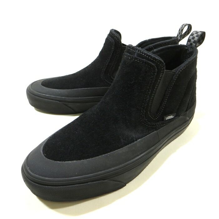 ・VANS｜MTE Mid-Slip Insulated Leather/ ヴァンズ/MTE ミッドスリップ インシュレーテッド レザー/ブラック # 楽天市場】・VANS｜MTE Mid-Slip Insulated Leather/ ヴァンズ/MTE