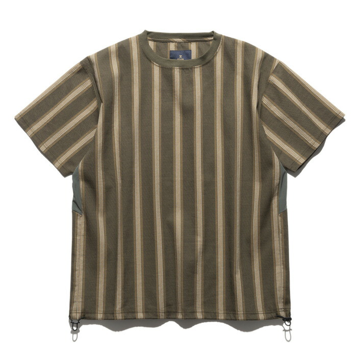 楽天市場】ROARK ロアーク ストライプ 半袖Tシャツ RTJQ1120 アーミー