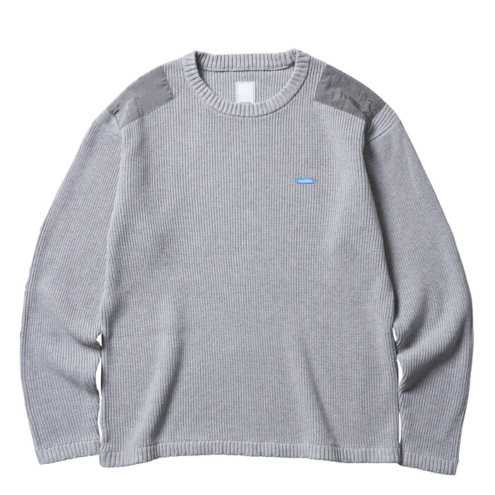 Liberaiders リベレイダース トップス スウェーター MILITARY CREW SWEATER 編み物 薄墨色/S-XL