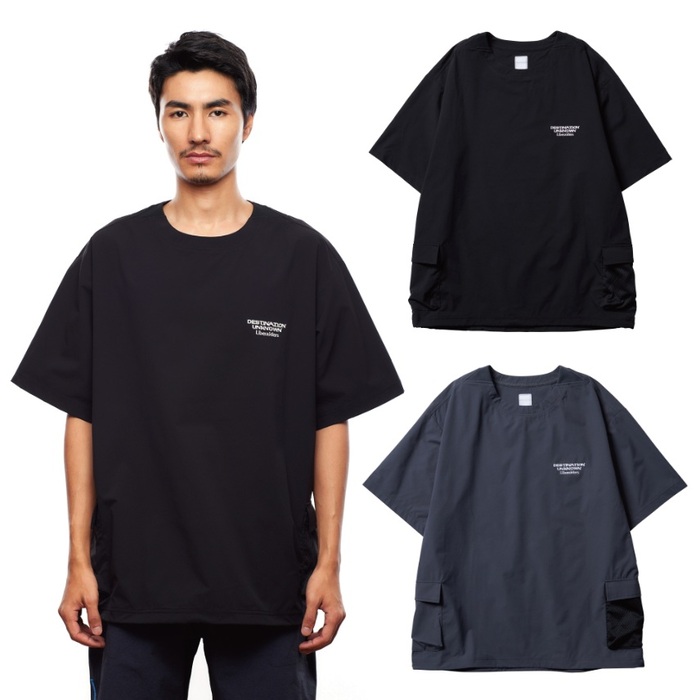 Liberaiders リベレイダース トップス Tシャツ カットソー 4WAY STRETCH MULTI POCKET TEE 品番：71602 テックTシャツ 半袖Tシャツ