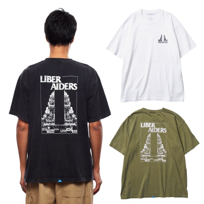 Liberaiders リベレイダース トップス Tシャツ カットソー CANDI BENTAR TEE 品番：71611 プリントTシャツ 半袖Tシャツ